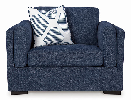 Evansley - комплект диванов (синий)